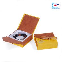 Retail small Kraft paper cardboard box for jewelry bracelet packing